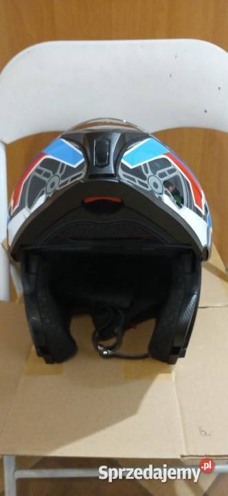 Kask motocyklowy szczękowy z blendą Toruń