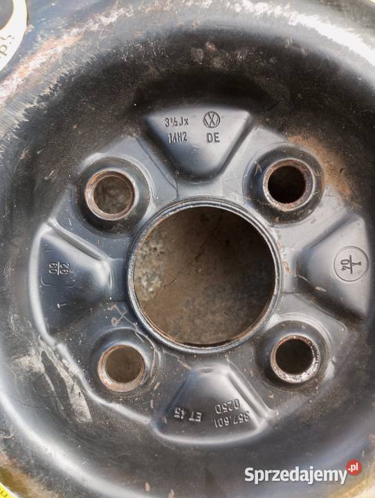 Koło dojazdowe VW Passat B3 4x100 et45 35jx14h2 Legnica