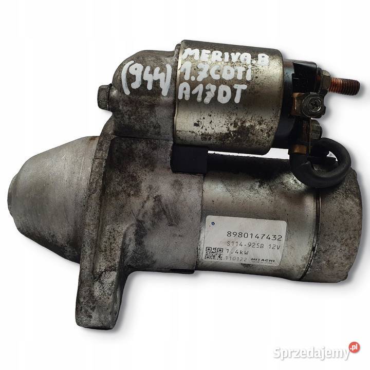 ROZRUSZNIK Opel Zafira B 17 CDTI 8980147432 osobowe