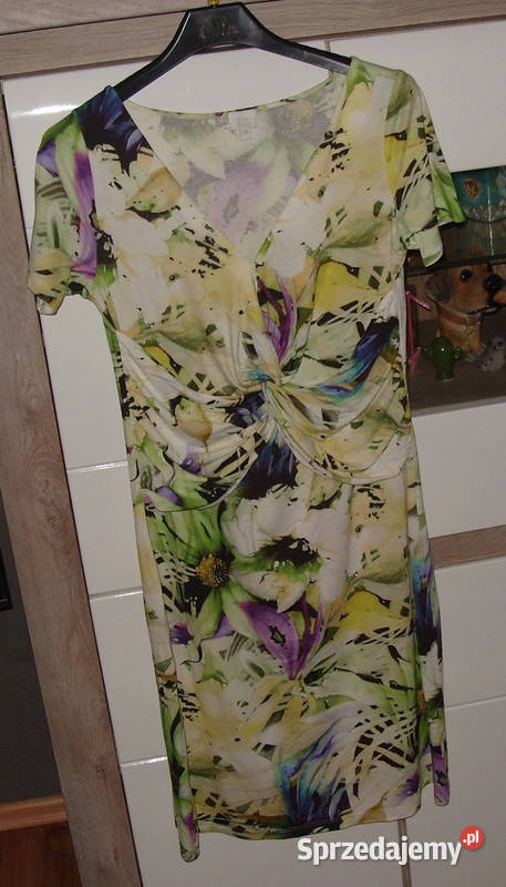 ALBA MODA Letnia sukieneczka r38 Rozkloszowana  sprzedam