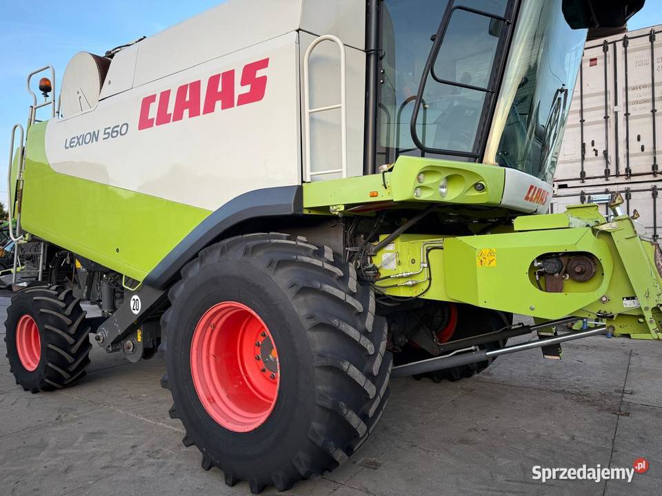 Kombajn zbożowy Claas Lexion 560 heder V750 Nowa Ruda