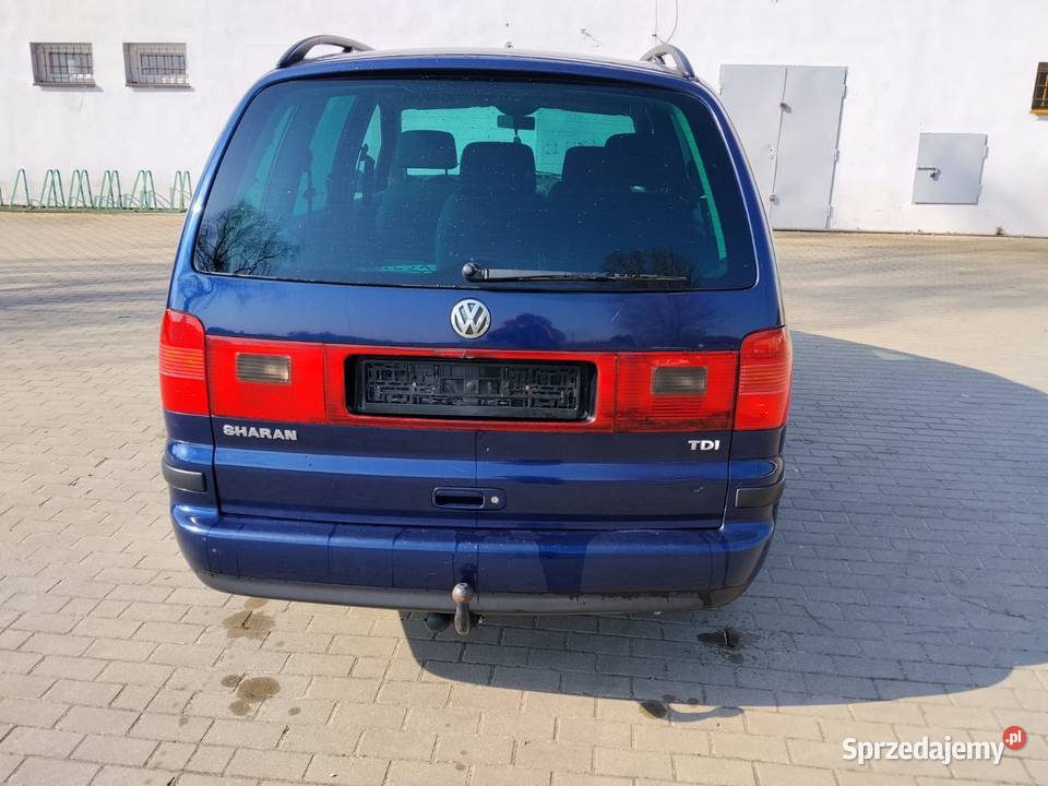 VW Sharan 19 TDI sprowadzony Rzgów Drugi