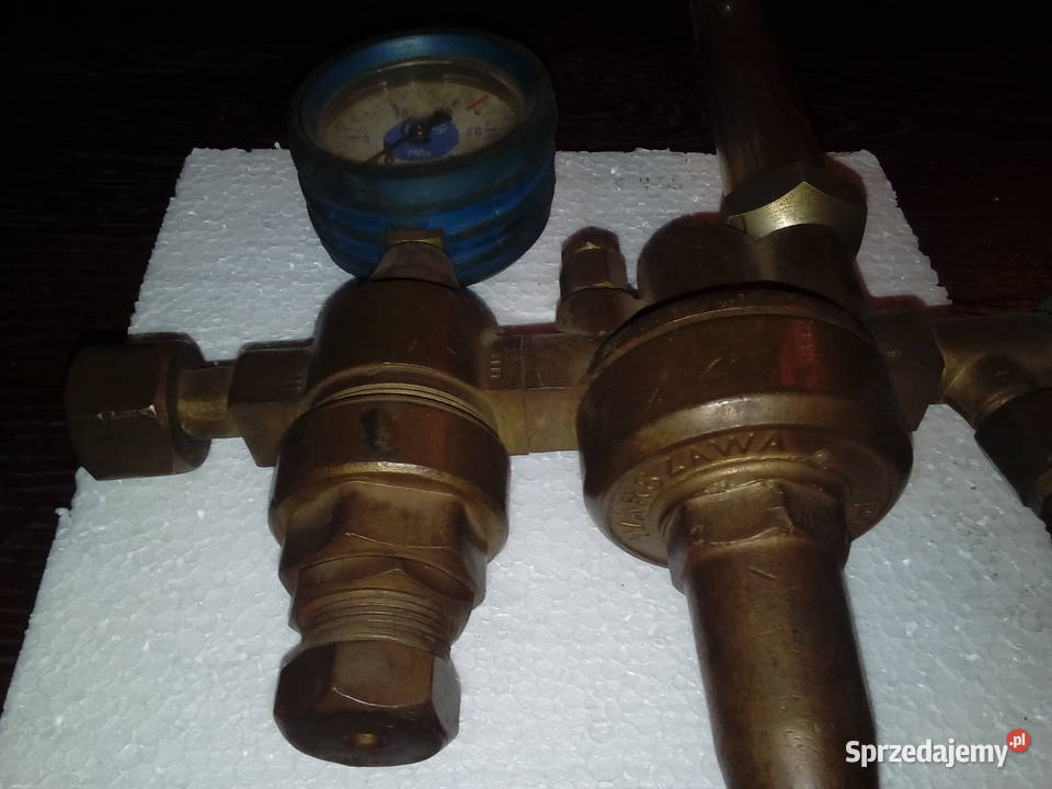 Reduktor dwustopniowy z rotametrem do CO2 argonu Kraków