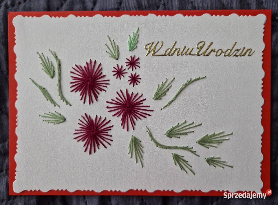Kartki okolicznościowe Rękodzieło Wieliczka