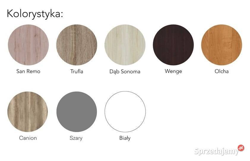 SZAFA Z NADSTAWKĄ LUSTRO WYSOKA KOLORY 210 Katowice