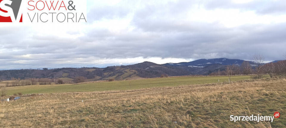 Piękna widokowa budowlana działka na sprzedaż budowlana Niedźwiedzica