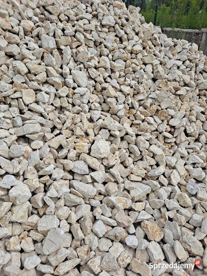 Kamień biały biszkoptowy ogrodowy głaz gabion Kraków