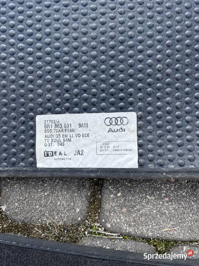 Dywaniki welur Audi q5 8 R Oryginał