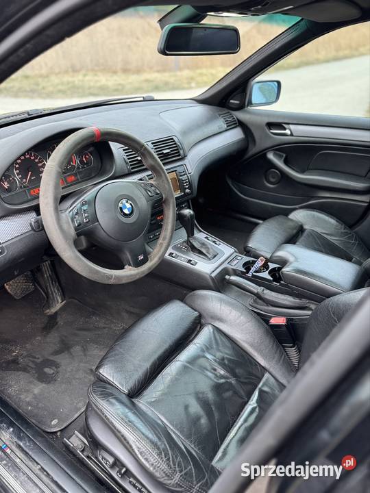 Bmw E46 30d M57N lift 204 touring Mpakiet czarny Nisko