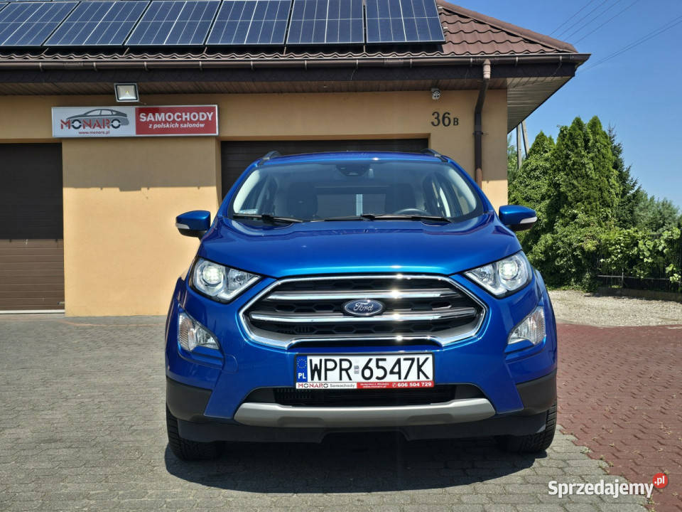 Ford EcoSport TITANIUM 10 EcoBoost 125 Salon czujnik parkowania EcoSport Włocławek sprzedam