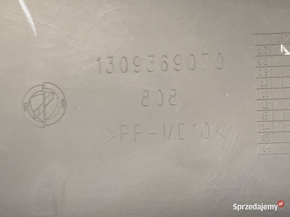 SCHOWEK PASAŻERA CITROEN NEMO Minivan 1309369070 podkarpackie