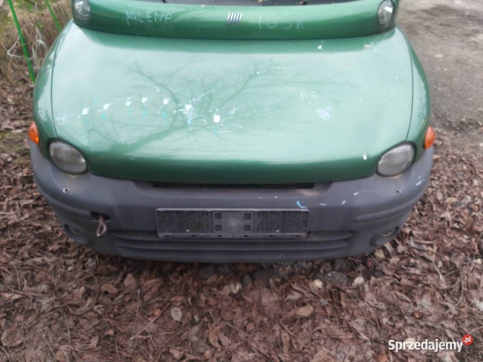 Fiat Multipla 1 maska klapa pokrywa silnika osobowe śląskie Wodzisław Śląski
