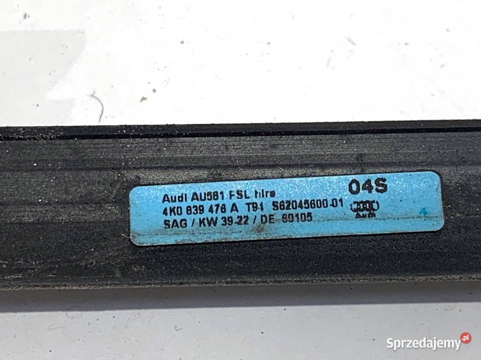 LISTWA ZGARNIAJĄCA TYŁ PRAWY AUDI A6 C8 Listwy sprzedam