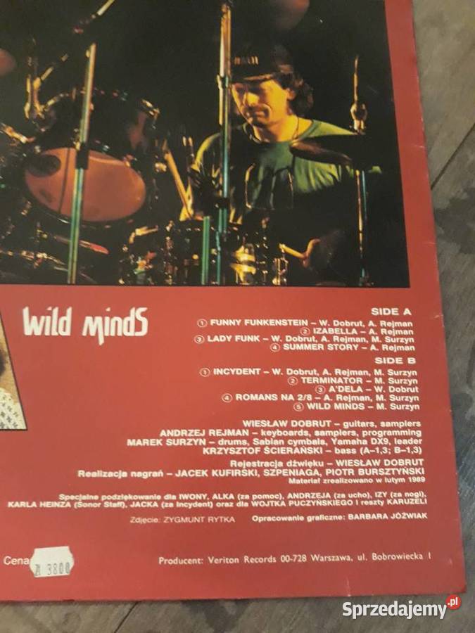 Kolekcjonerskie MAREK SURZYN Wild Minds 1 płyta Rzeszów