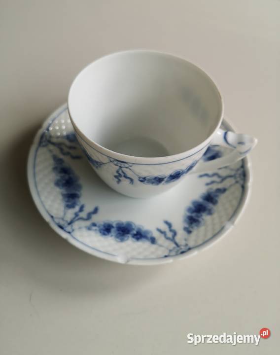 Filiżanka ze spodkiem Vintage Kopenhaga Porcelana i szkło Toruń