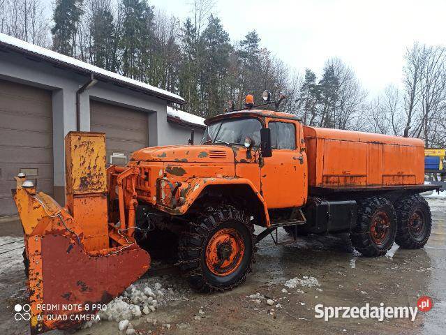 Ził 131 pług wirnikowy Limanowa