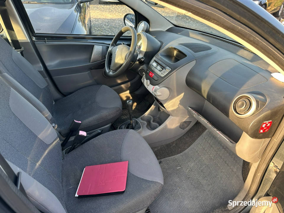 Peugeot 107 Polski salon 5 drzwi niski przebieg wspomaganie kierownicy pomorskie Wejherowo