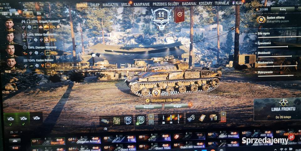 World of tanks sprzedam śląskie