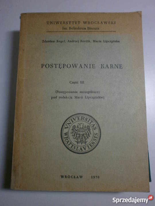 POSTĘPOWANIE KARCZNE CZ 3 KEGEL KORDIK Łódź