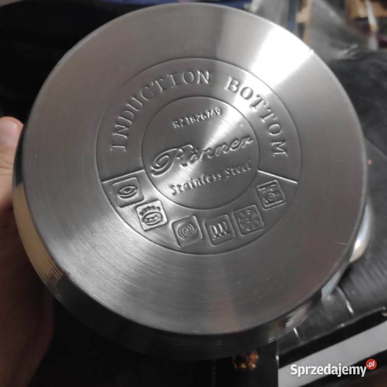 Garnki zestaw 6 samych garnków z grubym dnem Garnki i szybkowary Łódź