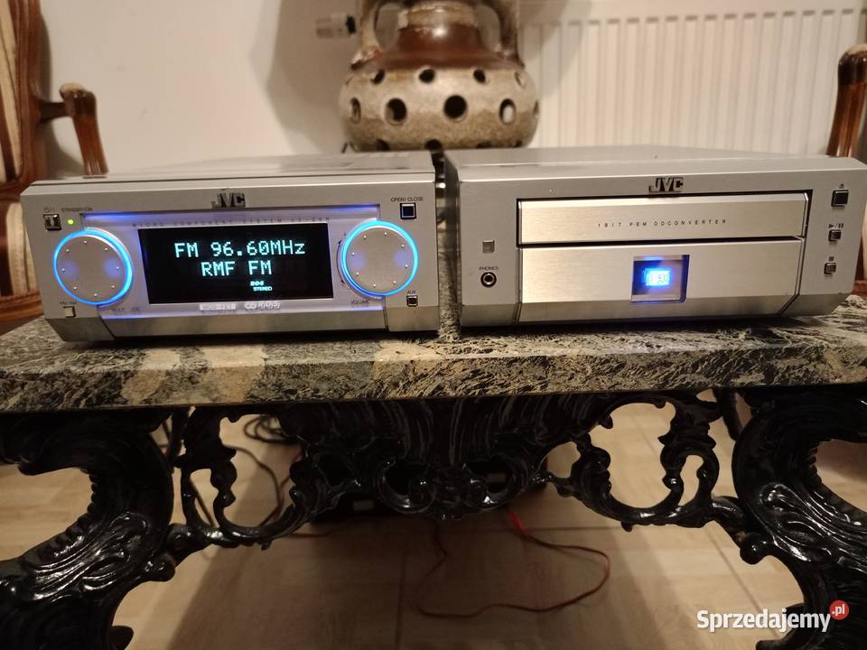 Zestaw JVC Amplituner RDS i Odtwarzacz CD Aux Drawski Młyn