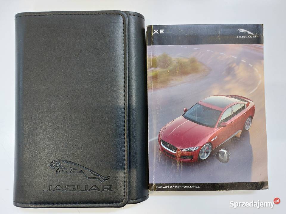 Instrukcja obsługi Jaguar XE polsku etui Warszawa sprzedam