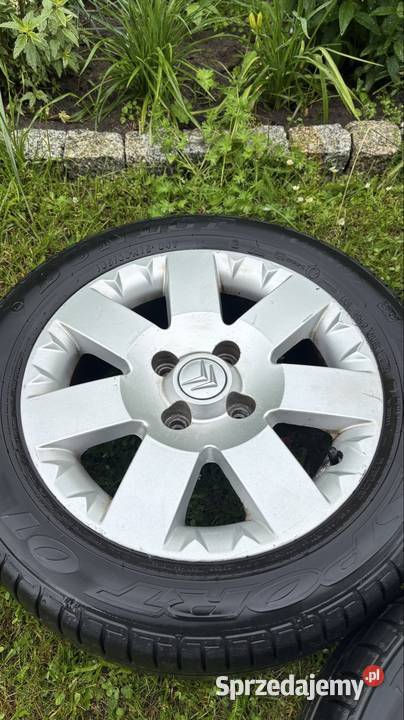 Alufelgi citroen c3 pluriel 15 Samochodowe Bobrowniki sprzedam