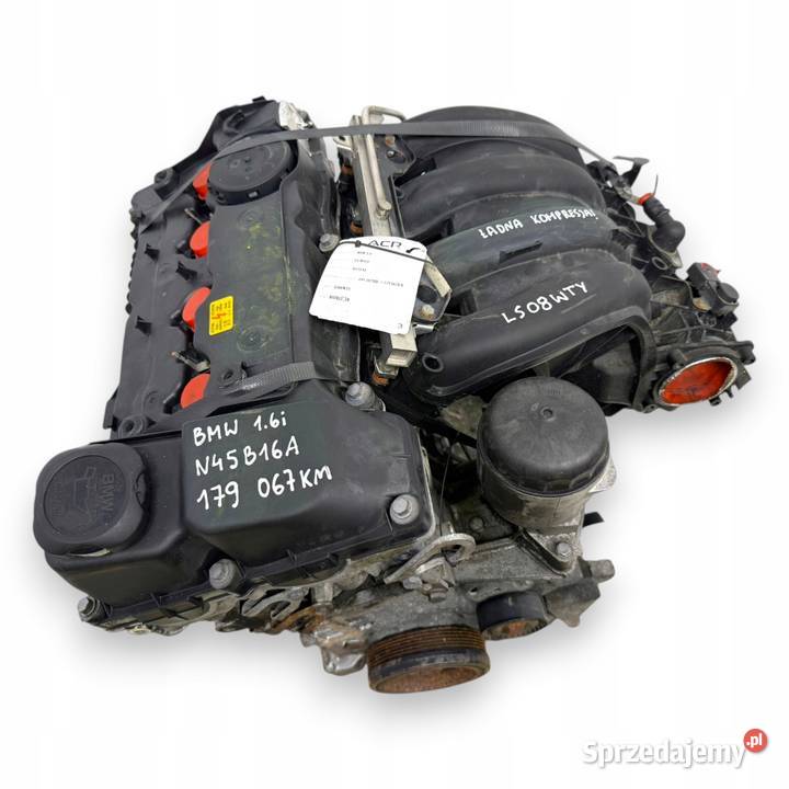 SILNIK N45B16A BMW E46 E81 E87 E90 E91 16 116 Silniki kompletne Chełm