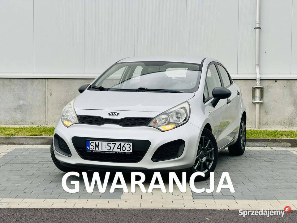 Kia Rio 12 benz serwisie Gwarancja III 2011 Mikołów