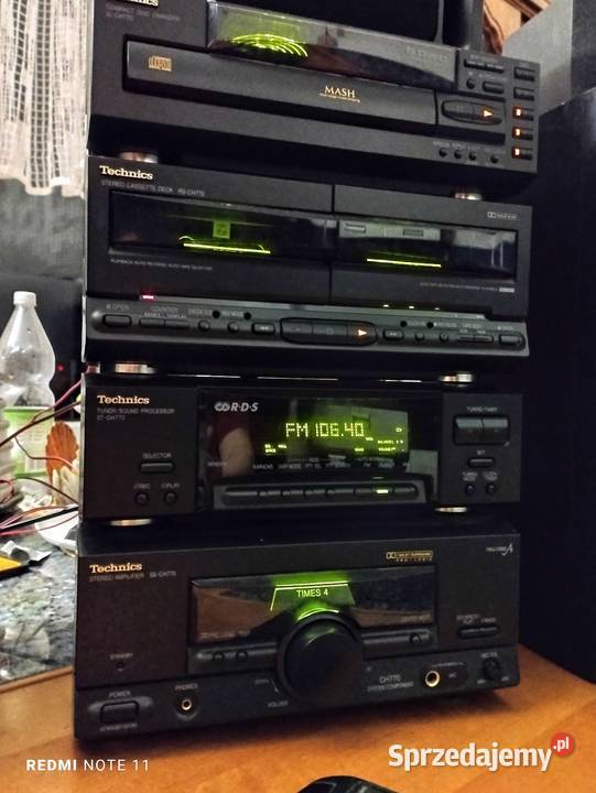 Wieża Technics se ch 770 komplet Wieże i miniwieże Dębno sprzedam