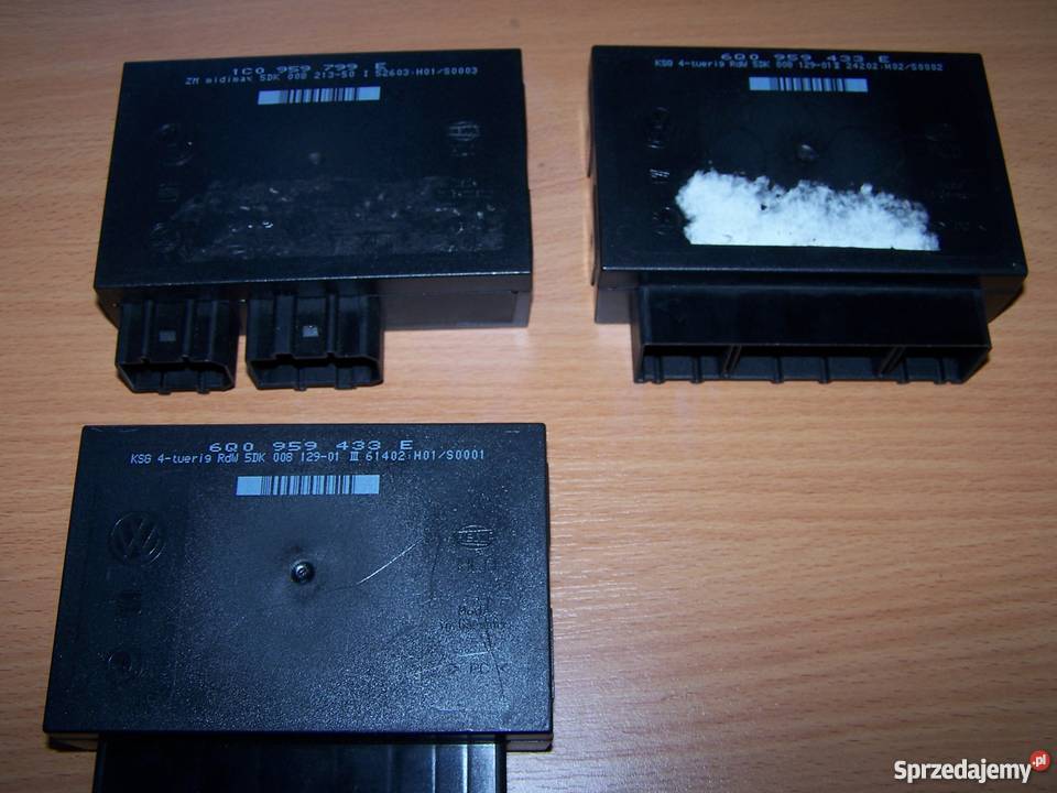 MODUŁY KOMFORTU SEAT SKODA VW AUDI 0408