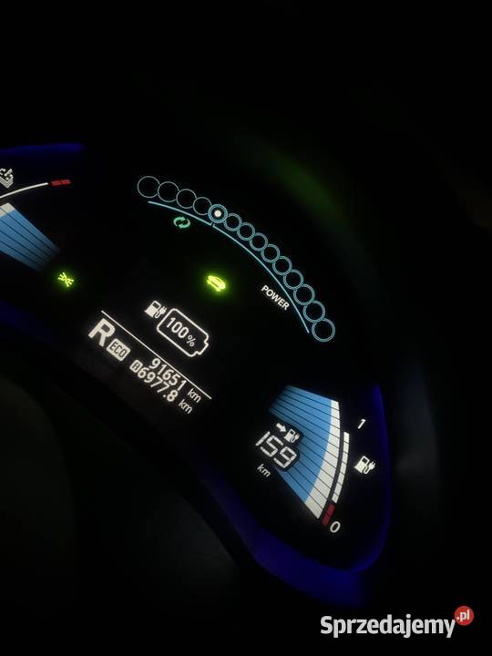 NISSAN LEAF Elektryczny 2017 r Bateria 30 KwH Leaf Pruszków