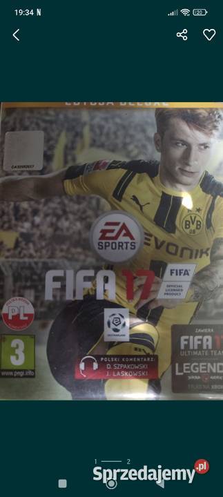 Gra FIFA 17 gra na Xbox one Otwock