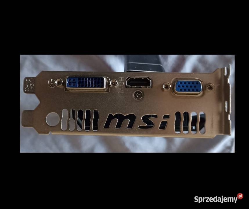 MSI GeForce GT 610 1GB DDR3 N6101GTMD1DG3 dolnośląskie Wrocław