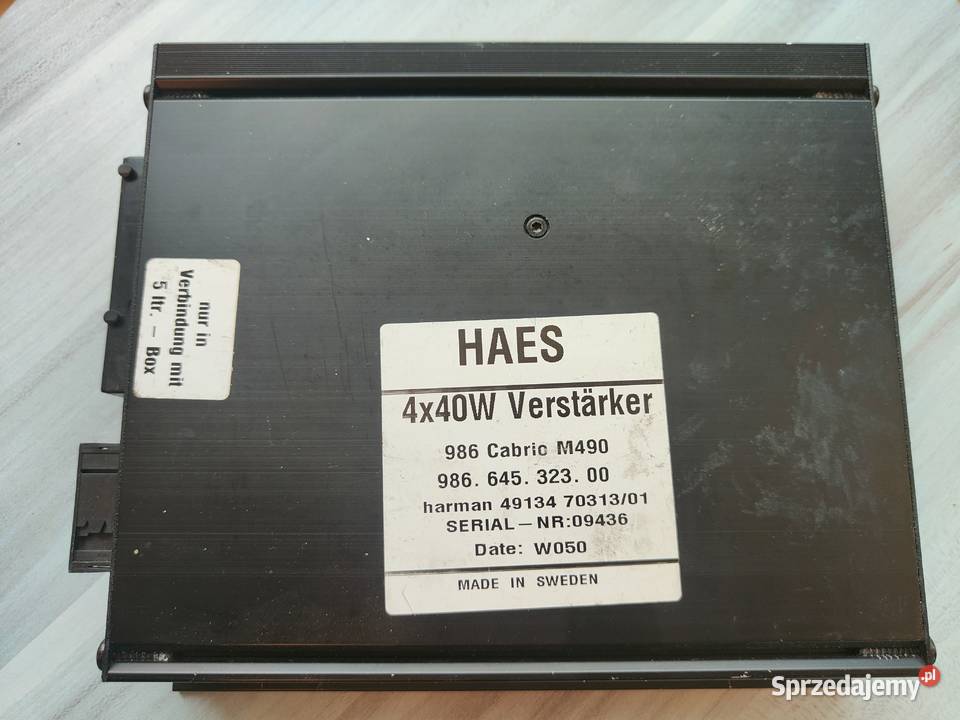 MODUL WZMACNIACZ 98664532300 Porsche Gdańsk