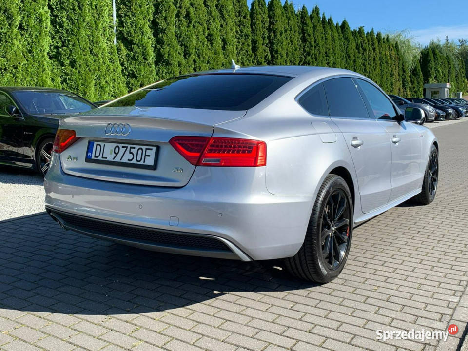 Audi A5 Sportback SLine Keyless Xenon PDC 8T czujnik deszczu Baranowo