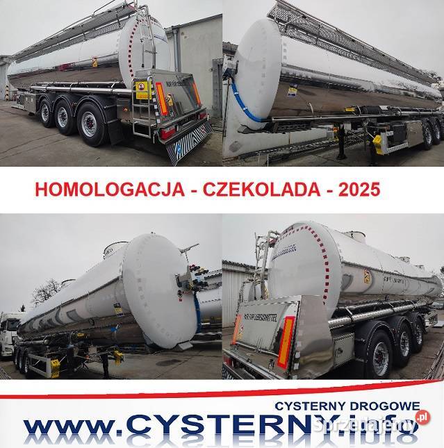 Cysterna do czekolady poj 31 l 2 komory prod opolskie