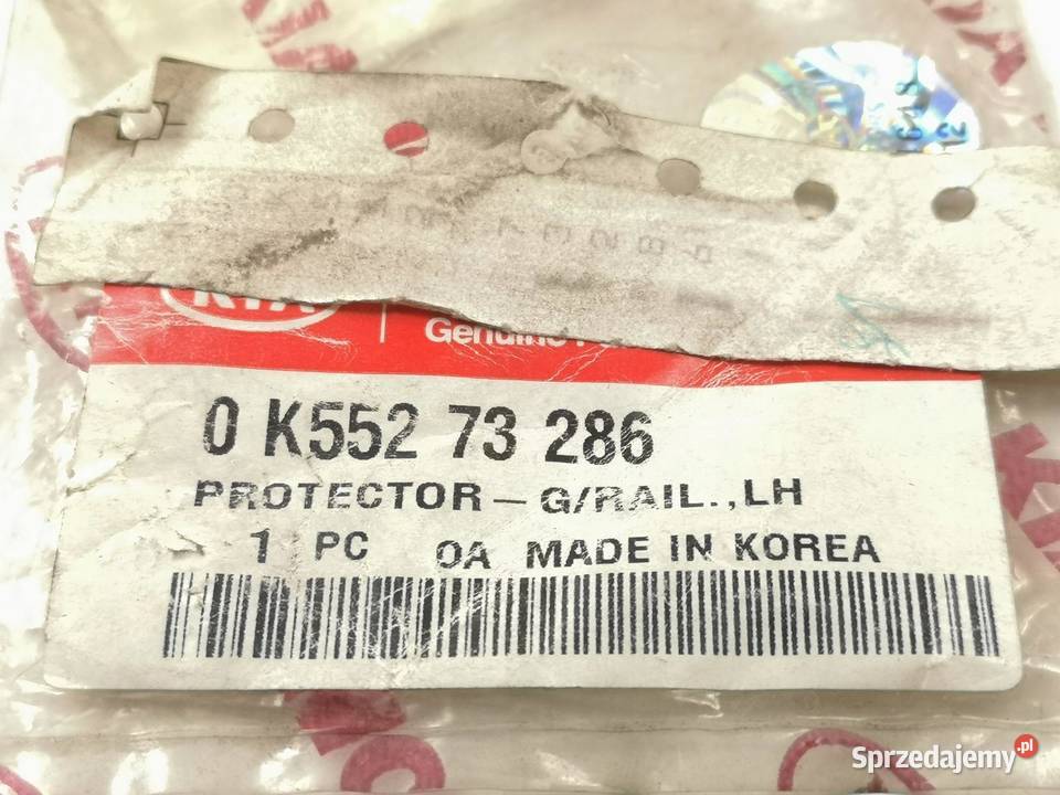 OSŁONA SZYNY DRZWI LEWY TYŁ KIA CARNIVAL 0105 lubelskie