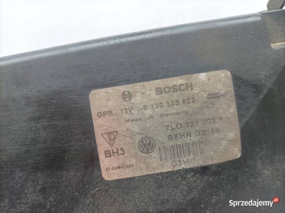 WENTYLATOR CHŁODNICY CHŁODNICA WODY KLIMATYZACJI osobowe sprzedam