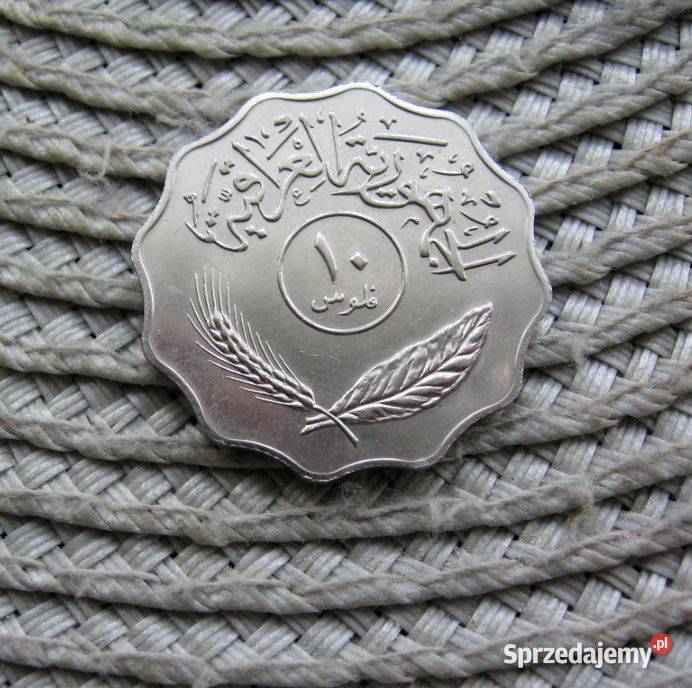 Irak 10 Filsów 1981r Ładna wielkopolskie Kalisz