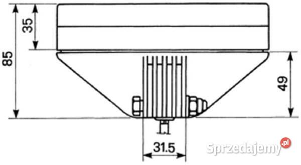 Reflektor roboczy H3 05359000 małopolskie Kamionna
