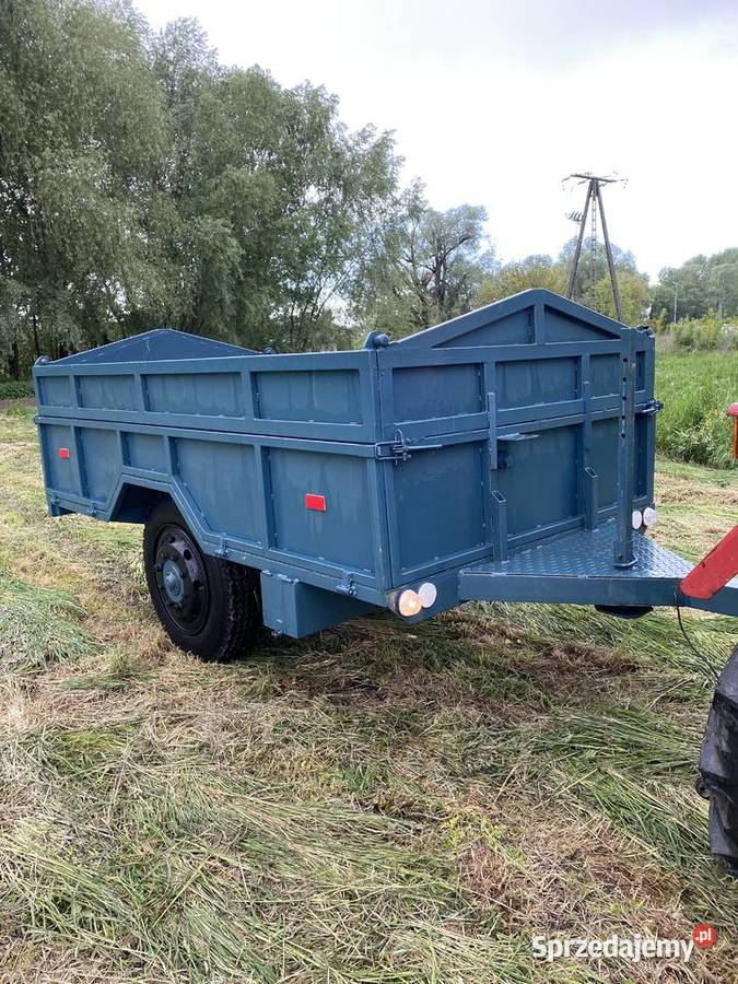Okazja Przyczepa rolnicza jednoosiowa Ostrów