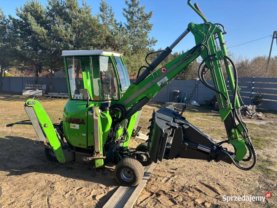 Mini Koparka specjalistyczna cmentarna Hansa APZ kujawsko-pomorskie Koronowo