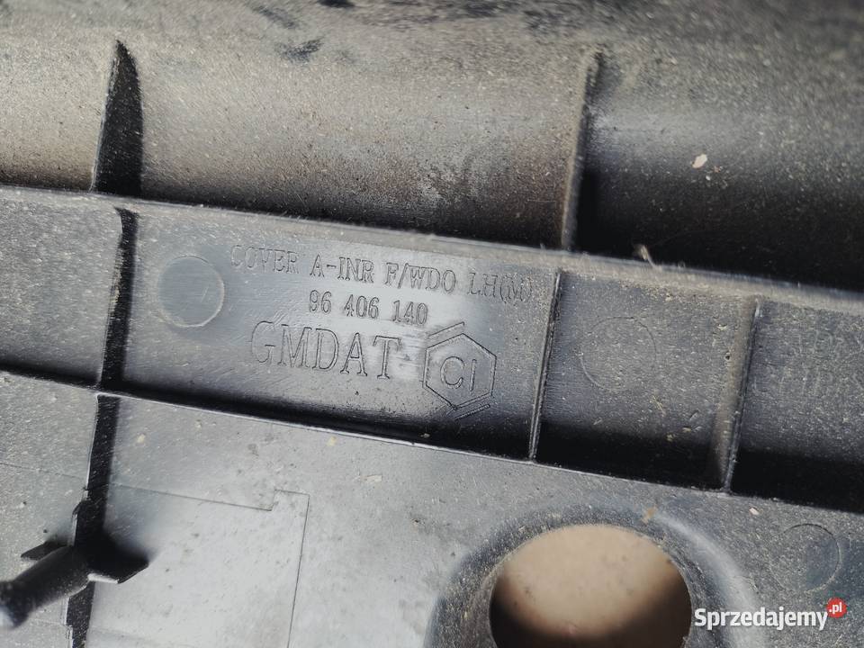 OSŁNA SŁUPKA LUSTERKA DAEWOO CHEVROLET AVEO osobowe Kamień-Kolonia