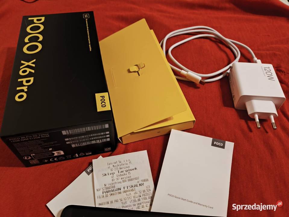 Smartfon POCO X6 PRO 5G stan komplet gwarancja Radom