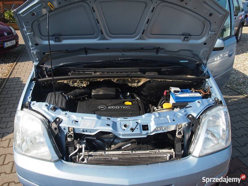 Opel Meriva niebieski niebieski Morzyczyn