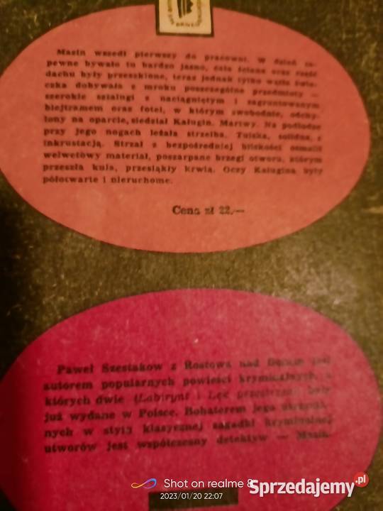 Trzy dni w Dagezanie kryminał Szestakow książki miękka Warszawa