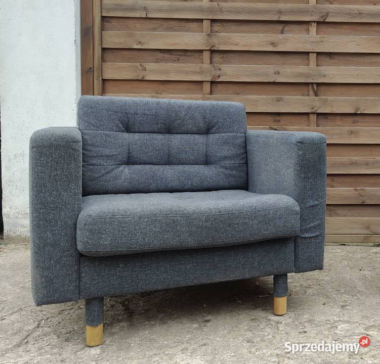 Fotel IKEA Landskrona ciemnoszary Ostatnia Warszawa sprzedam