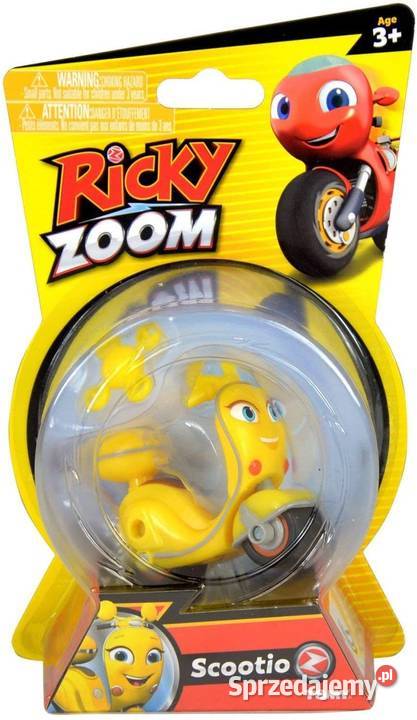 Figurka Motor Motocykl Scootio z bajki Ricky Mogilany