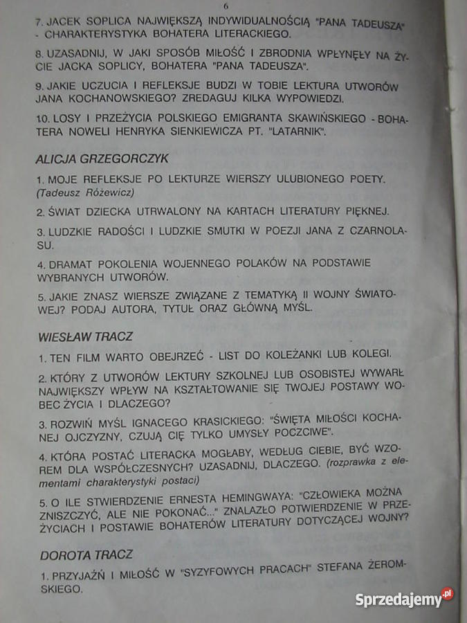 Wzorcowe wypracowania szkół podstawowych Podręczniki łódzkie Łódź